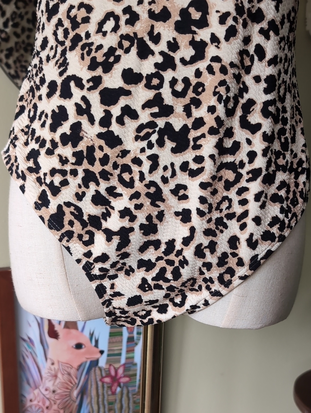 Ibiza Women's Size XL Animal Print One Shoulder One Piece Swimsuit - Picture 4 of 13